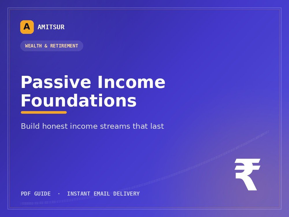 Passive Income Foundations